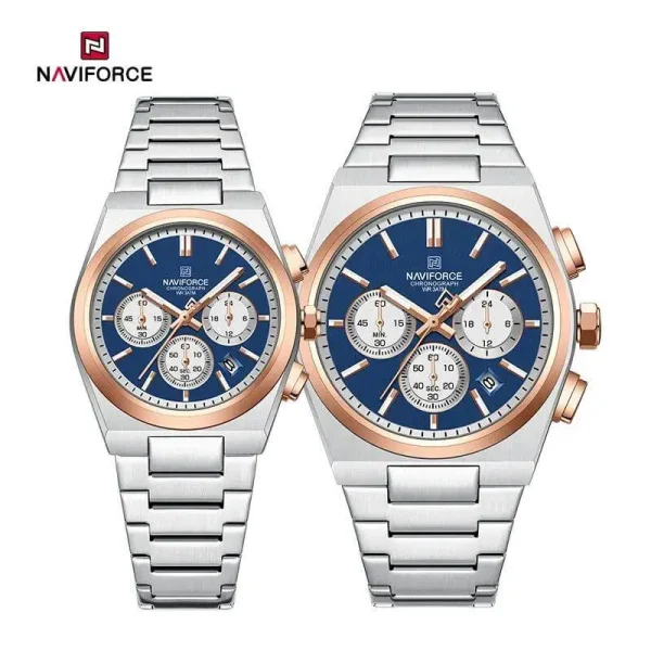 NaviForce NF8048 - Blue/Rosegold