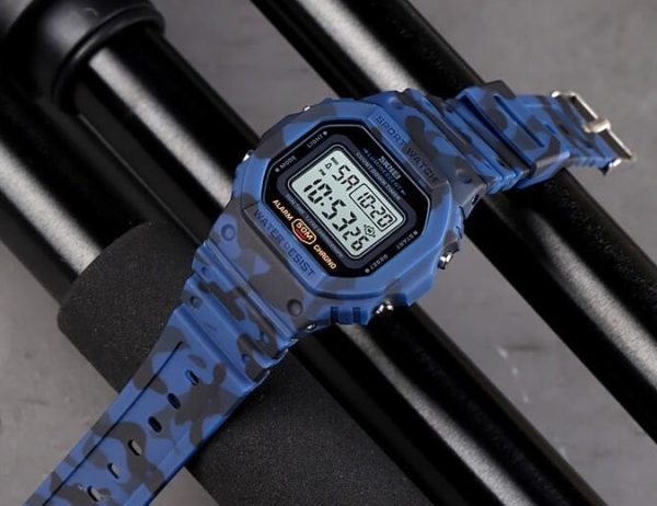 SKMEI 1628 Fashion Sports Countdown Military Digital Watch For Men - Blue - Image 2