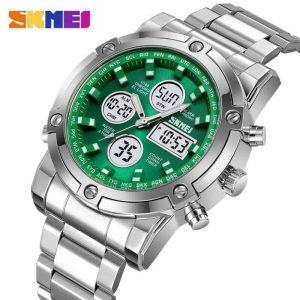 skmei-2556-green-silver